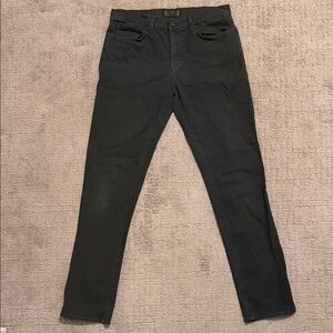 J Brand Men's Dark Green Stretch Chinos